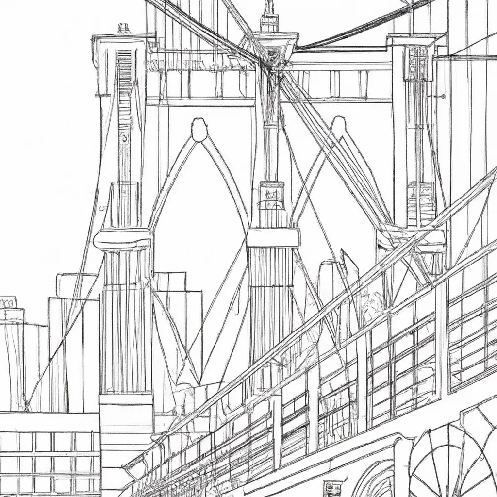 desenhos ponte brooklyn imprimir pintar 5 desenhos ponte brooklyn imprimir pintar 5