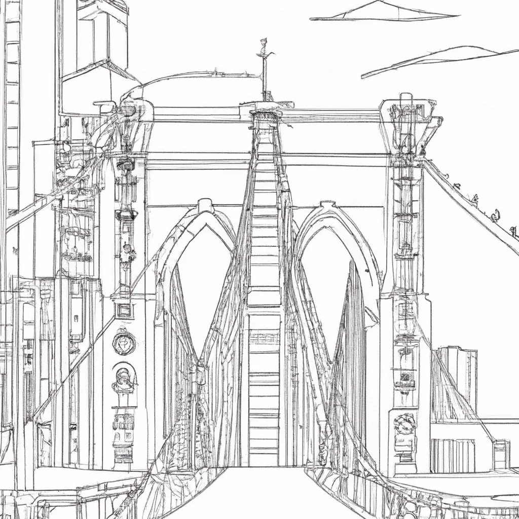 desenhos ponte brooklyn imprimir pintar 8 desenhos ponte brooklyn imprimir pintar 8