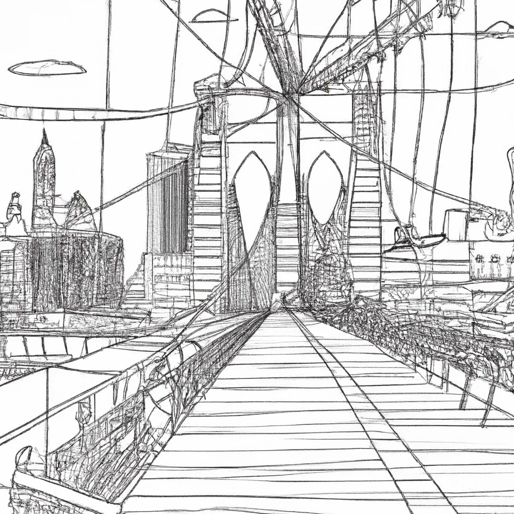 desenhos ponte brooklyn imprimir pintar 9 desenhos ponte brooklyn imprimir pintar 9