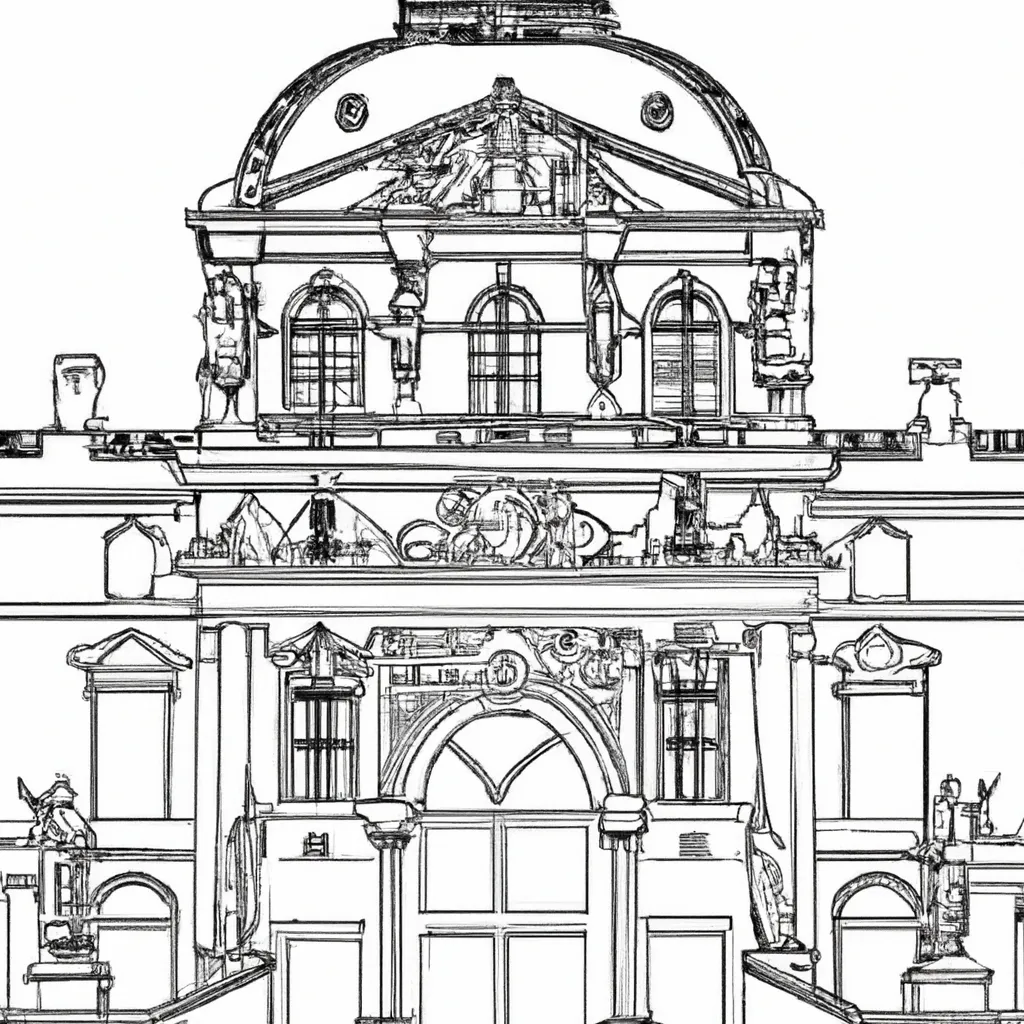 palacio louvre desenhos imprimir pintar 11 palacio louvre desenhos imprimir pintar 11