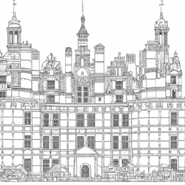 castelo chambord desenhos imprimir pintar 2 castelo chambord desenhos imprimir pintar 2
