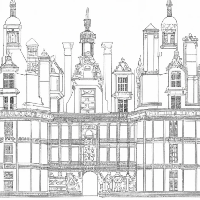 castelo chambord desenhos imprimir pintar 9 castelo chambord desenhos imprimir pintar 9