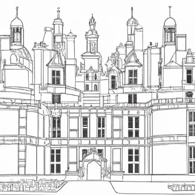 castelo chambord desenhos imprimir pintar 12 castelo chambord desenhos imprimir pintar 12