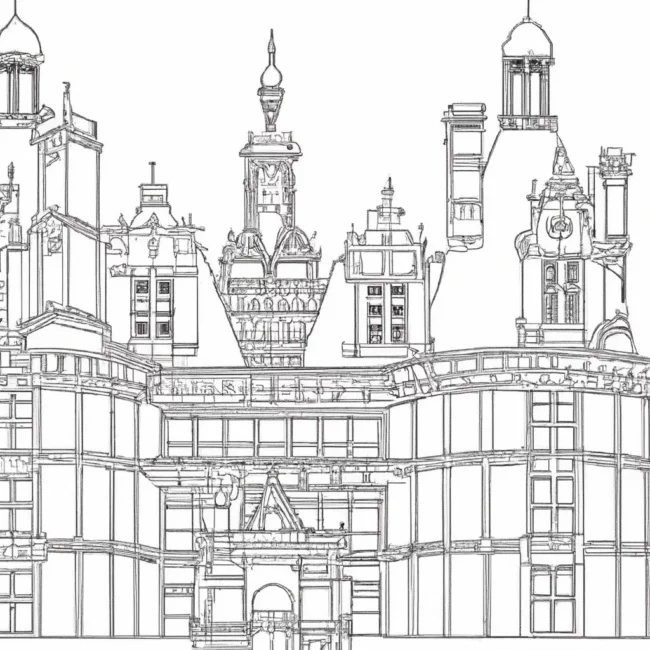 castelo chambord desenhos imprimir pintar 14 castelo chambord desenhos imprimir pintar 14