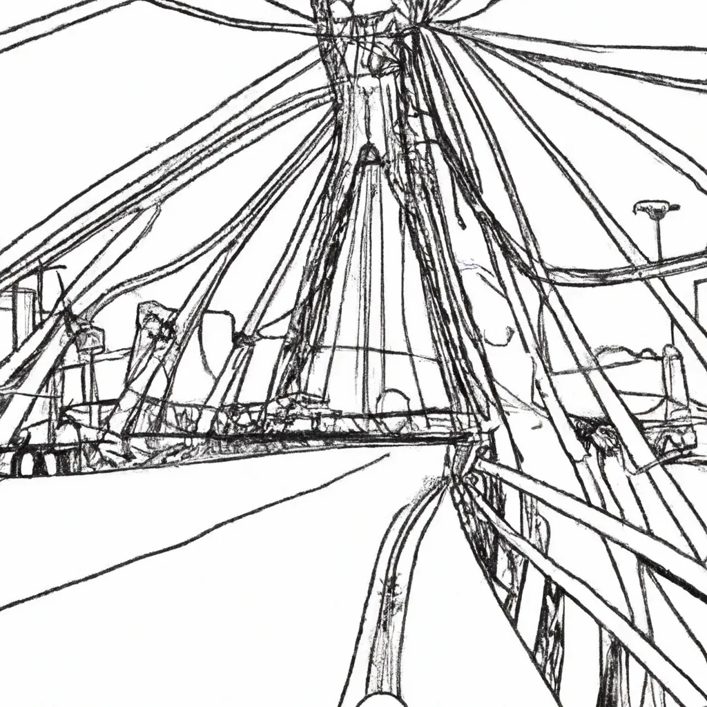 desenhos ponte octavio frias sao paulo 4