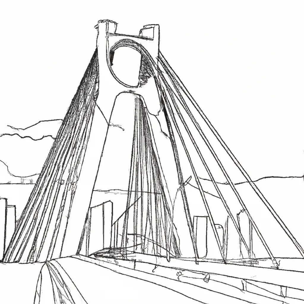 desenhos ponte octavio frias sao paulo 13