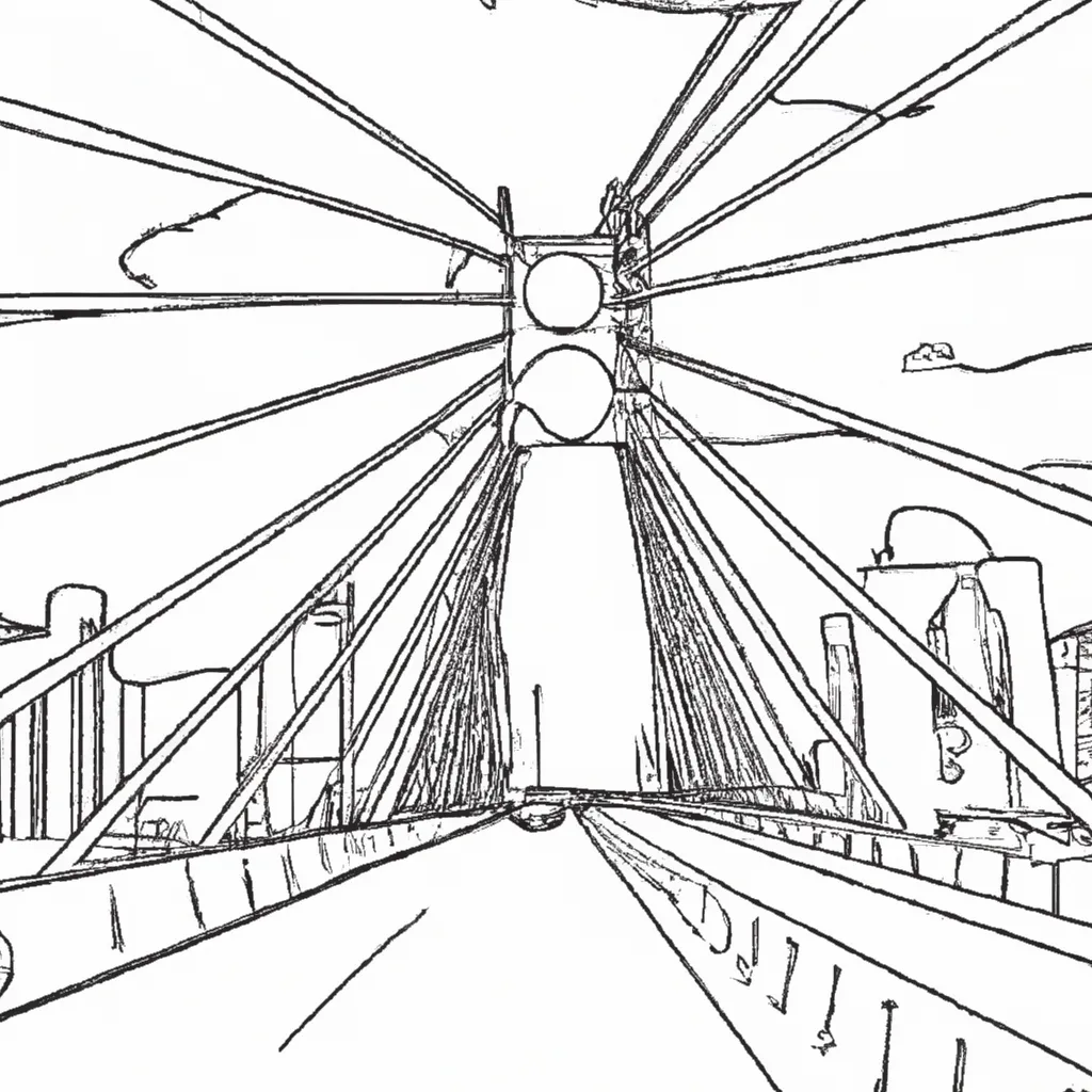 desenhos ponte octavio frias sao paulo 14
