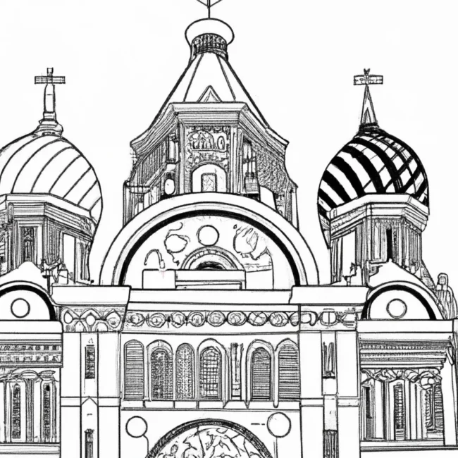 catedral sao basilio desenhos imprimir pintar