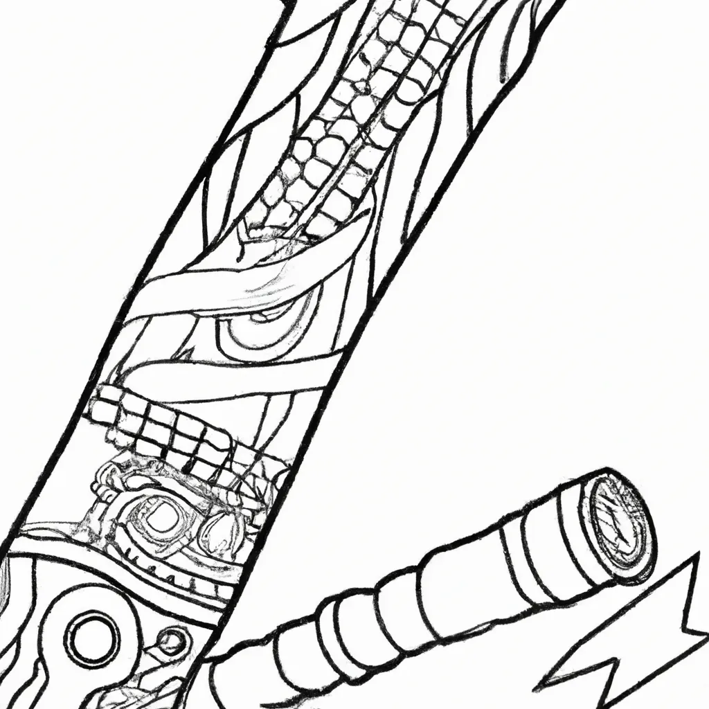desenhos didgeridoo australiano imprimir pintar 3
