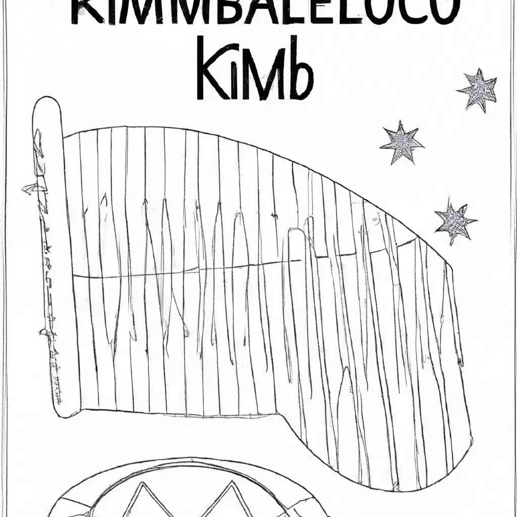kalimba africano desenhos imprimir pintar 6