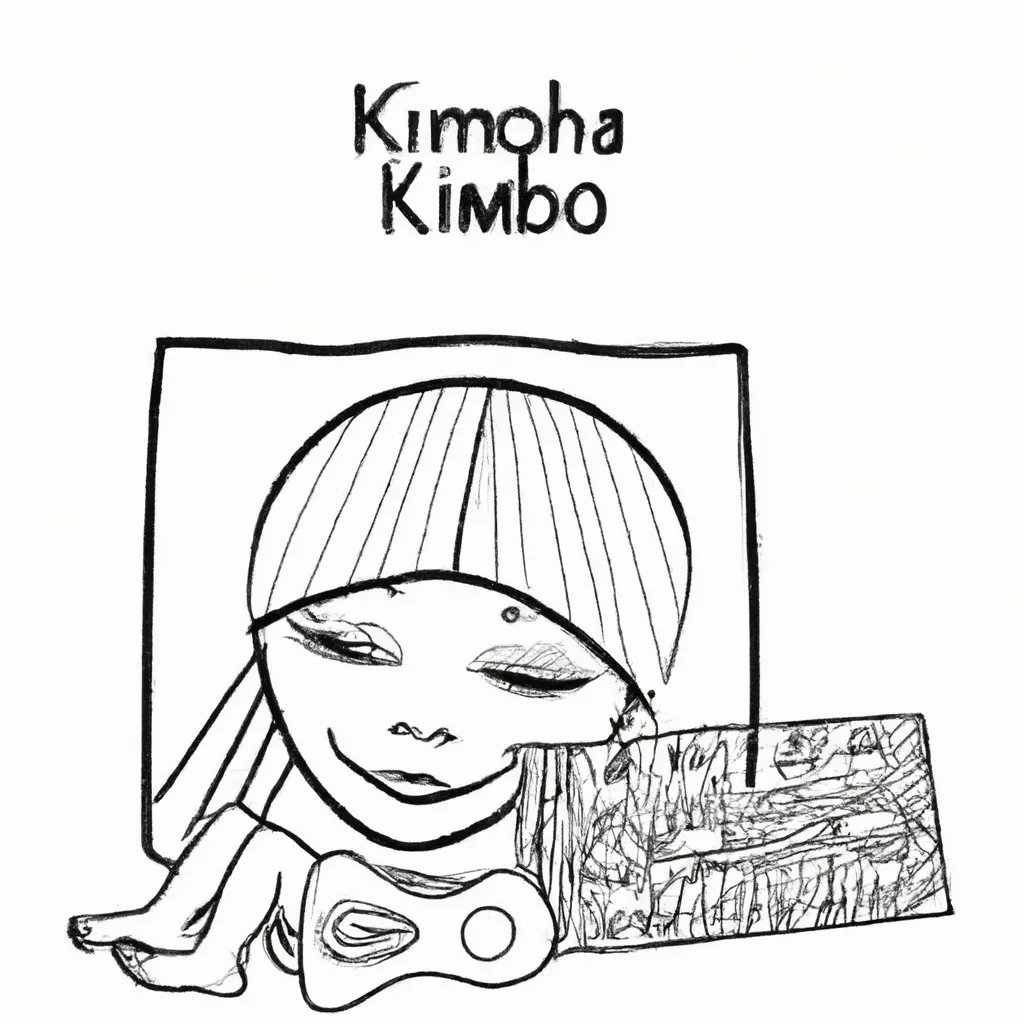 kalimba africano desenhos imprimir pintar 8