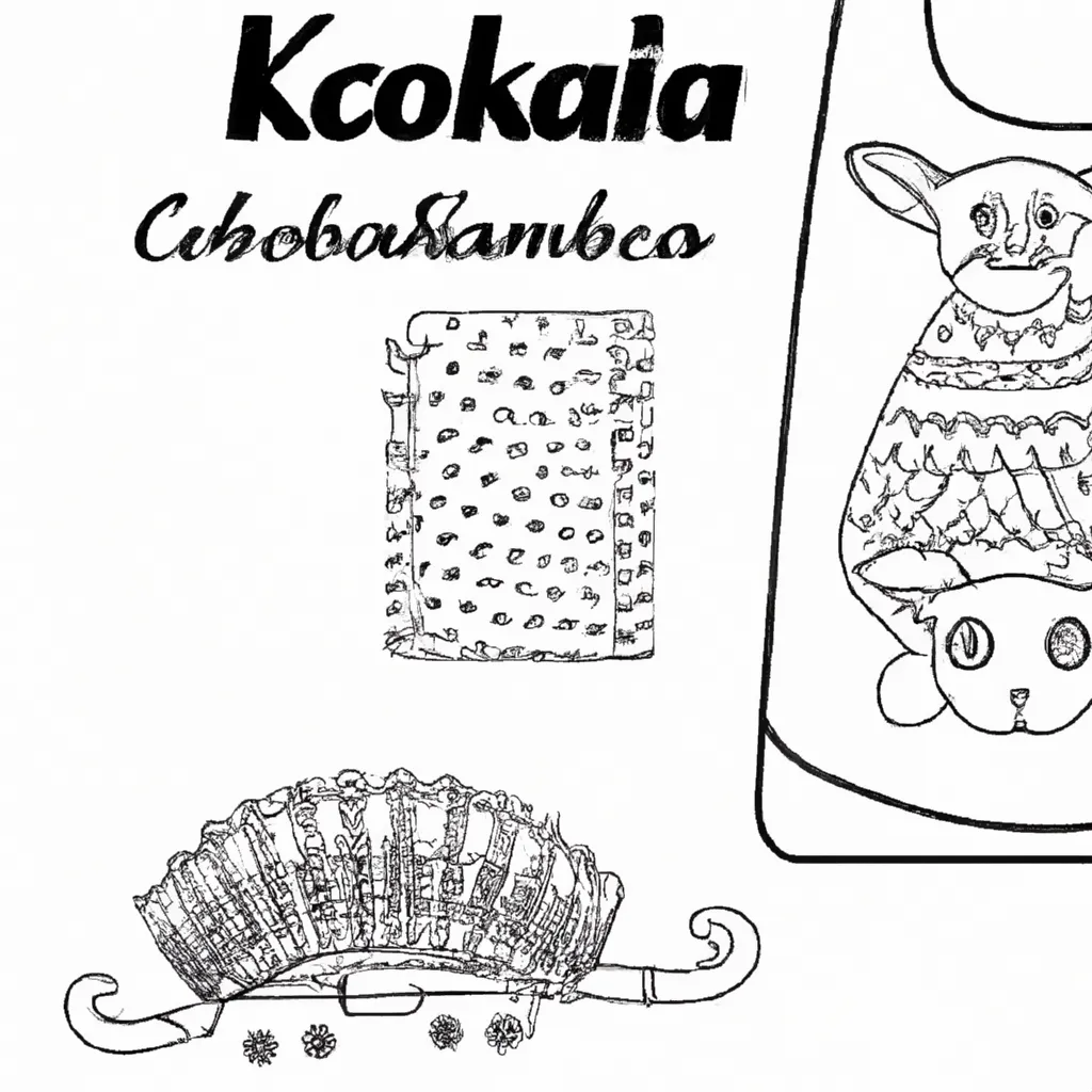 kalimba africano desenhos imprimir pintar 12