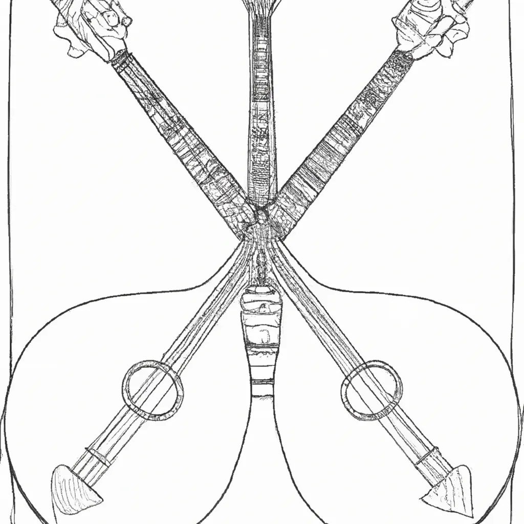 desenhos balalaika russo imprimir pintar trio cordas 3