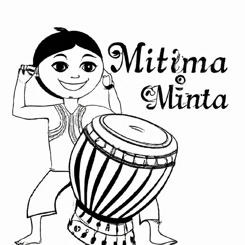 desenhos tabla indiano imprimir pintar 3