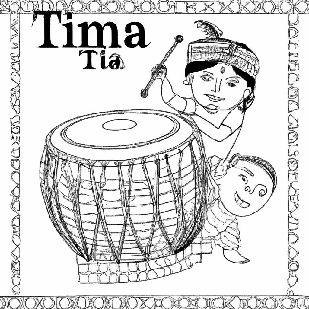 desenhos tabla indiano imprimir pintar 4