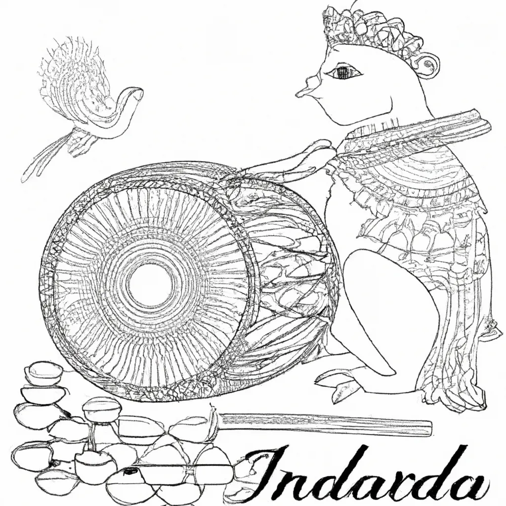 desenhos tabla indiano imprimir pintar 14