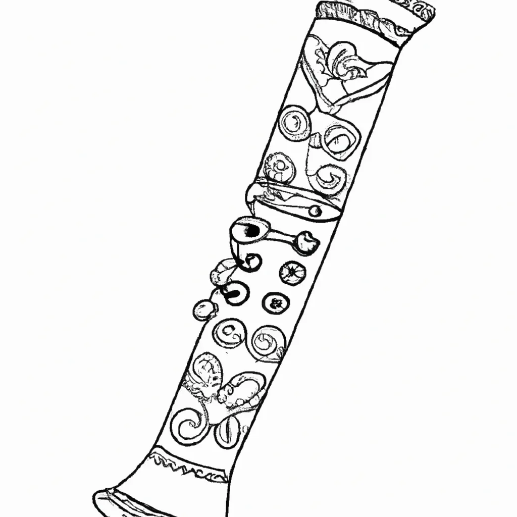gaita de foles desenhos imprimir pintar 11