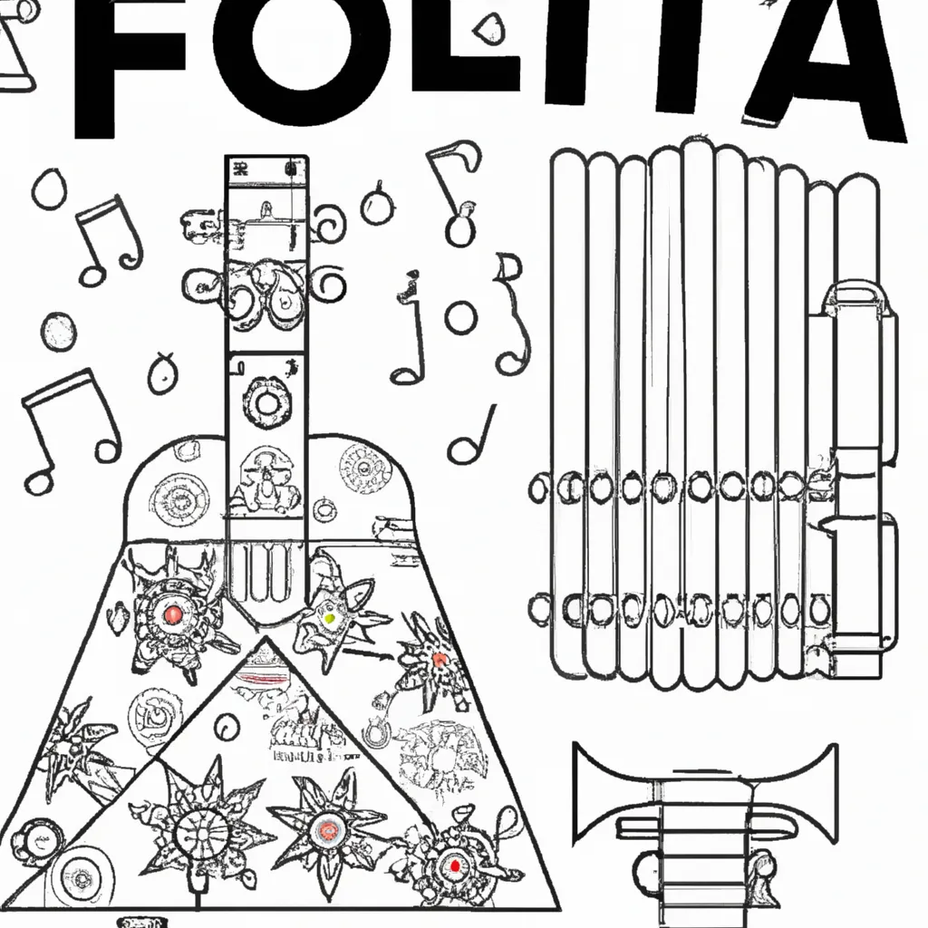 gaita de foles desenhos imprimir pintar 12