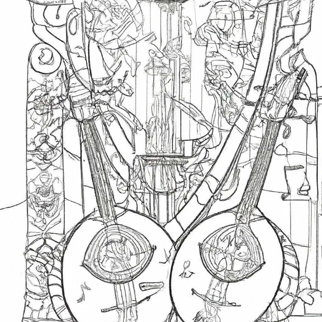 desenhos hurdy gurdy imprimir pintar sons medievais 5 desenhos hurdy gurdy imprimir pintar sons medievais 5