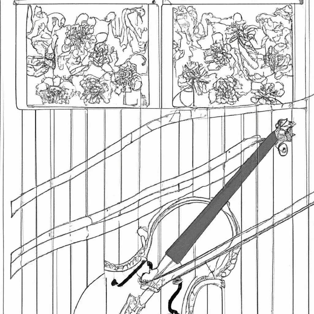 hardanger fiddle desenhos imprimir pintar 5
