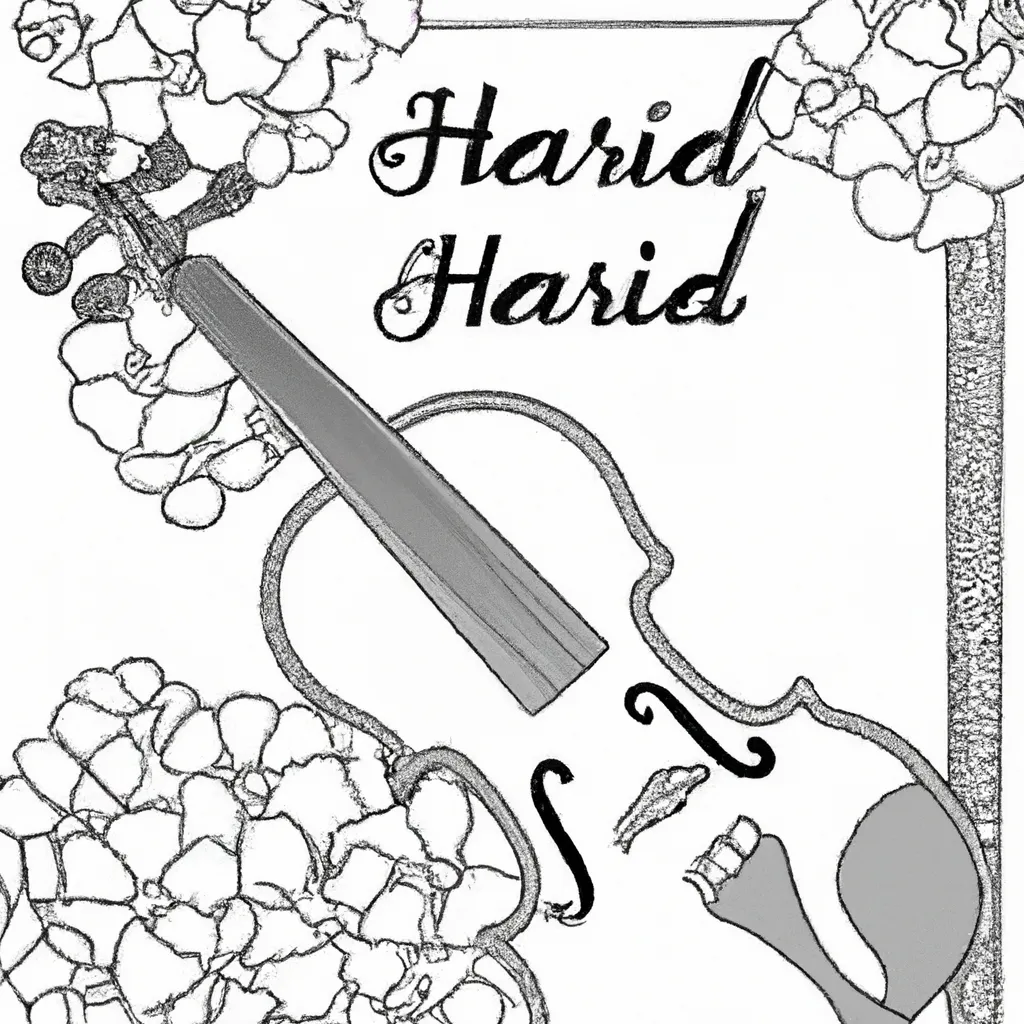 hardanger fiddle desenhos imprimir pintar 12