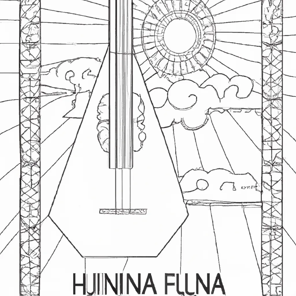 desenhos kantele finlandes imprimir pintar harmonia nordica 7