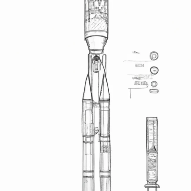 desenhos foguete falcon 9 imprimir pintar 5