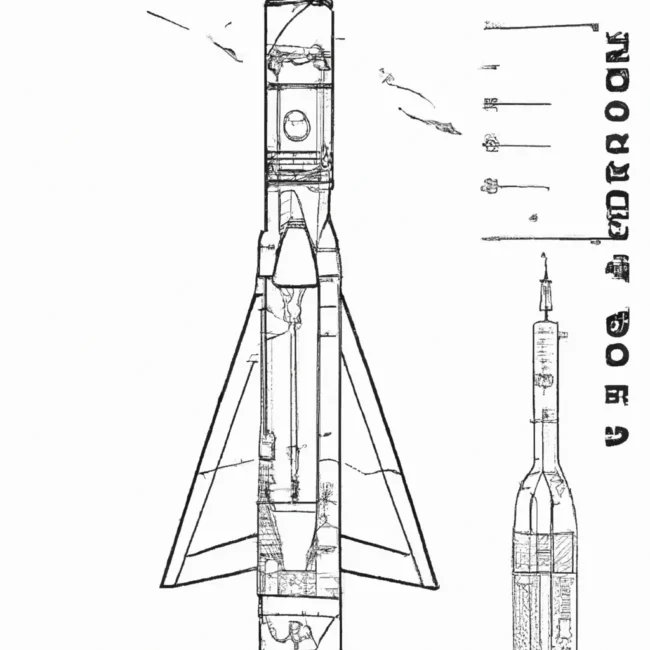 desenhos foguete falcon 9 imprimir pintar 8