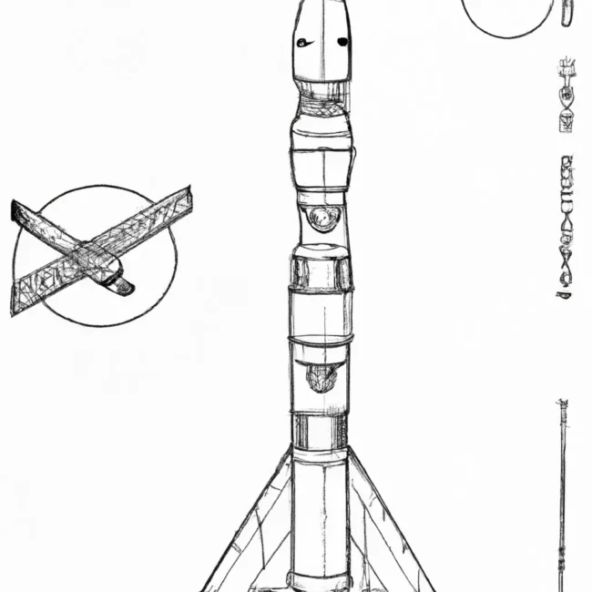 desenhos foguete falcon 9 imprimir pintar 12