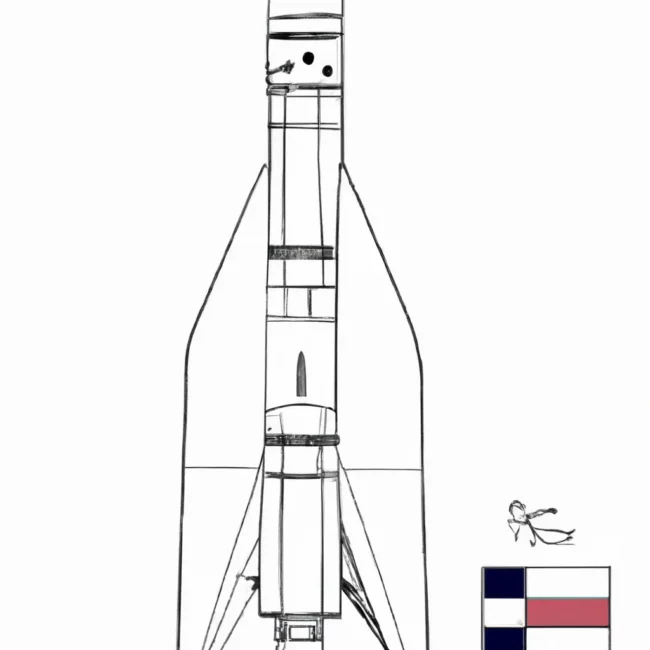 desenhos foguete falcon 9 imprimir pintar 14