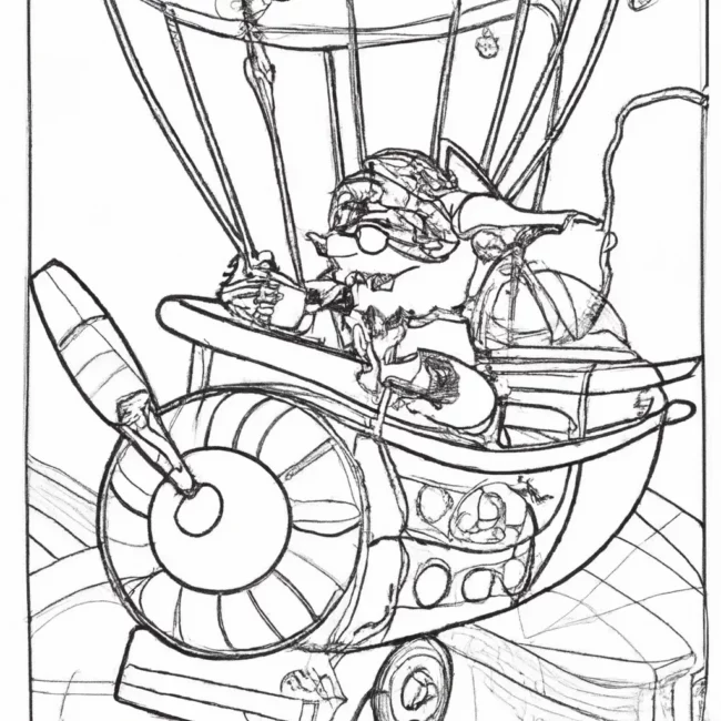 sondas voyager desenhos imprimir pintar