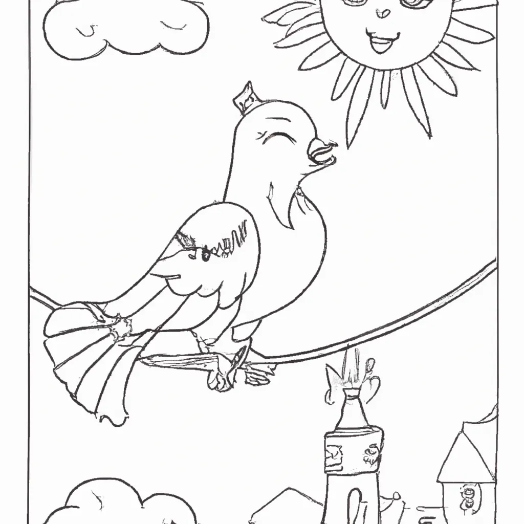 desenhos passarinho martha imprimir pintar ultimo pombos passageiros 2