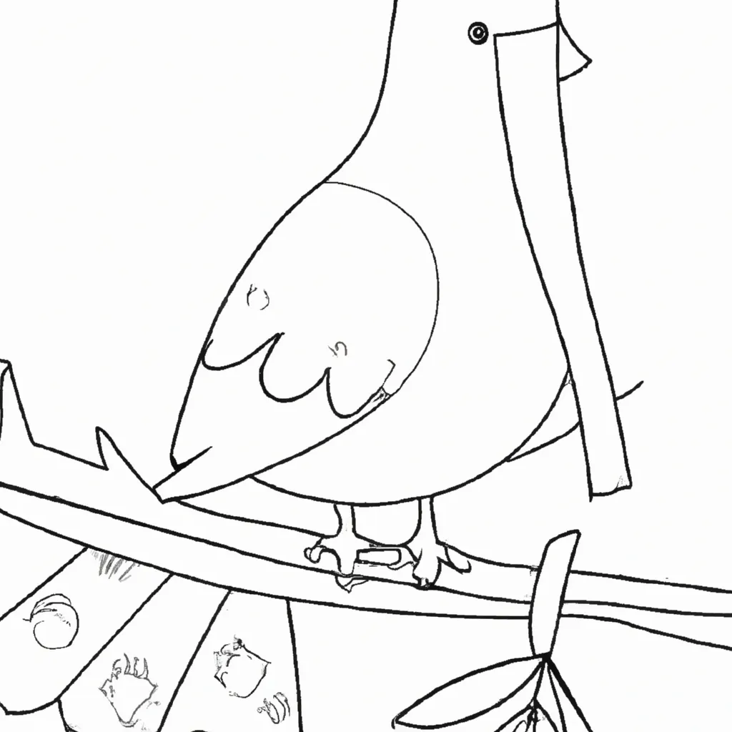 desenhos passarinho martha imprimir pintar ultimo pombos passageiros 5