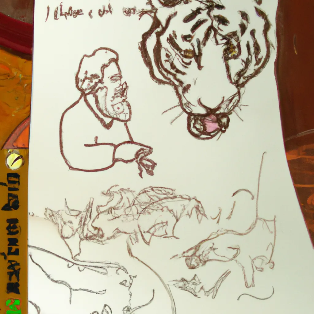 desenhos smilodon imprimir pintar tigres dentes sabre 1