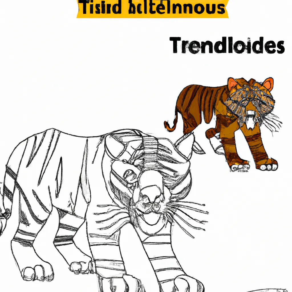 desenhos smilodon imprimir pintar tigres dentes sabre 8