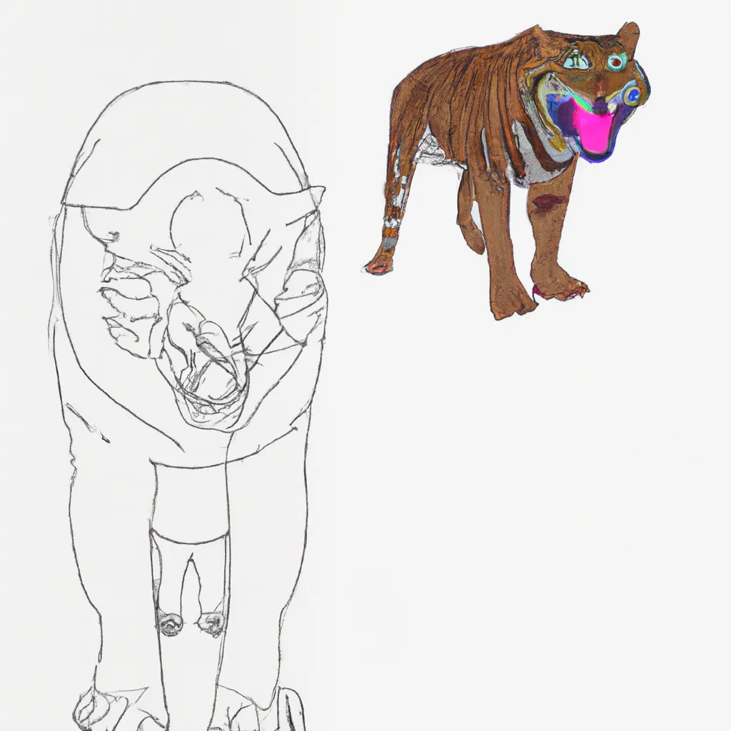 desenhos smilodon imprimir pintar tigres dentes sabre 9