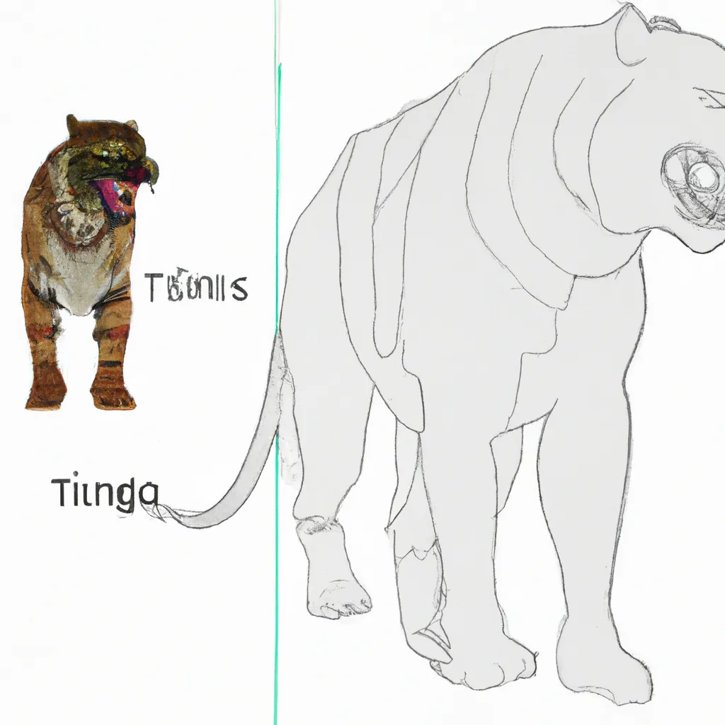 desenhos smilodon imprimir pintar tigres dentes sabre 10