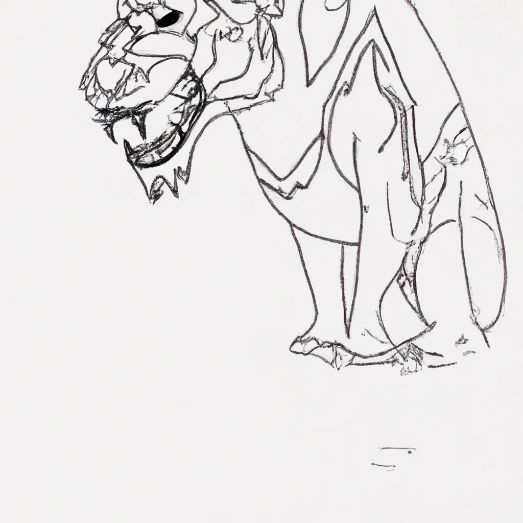 desenhos smilodon imprimir pintar tigres dentes sabre 11