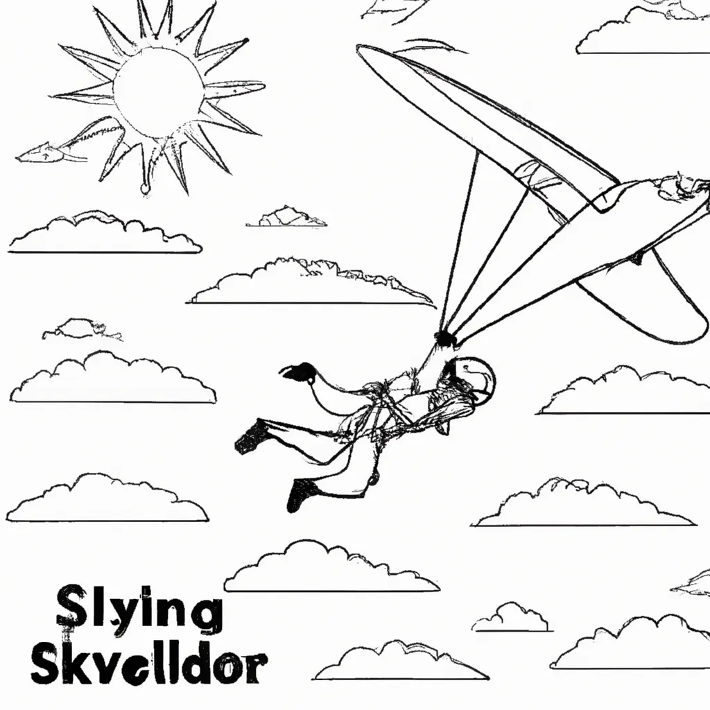 desenhos skydiving imprimir pintar 4 desenhos skydiving imprimir pintar 4