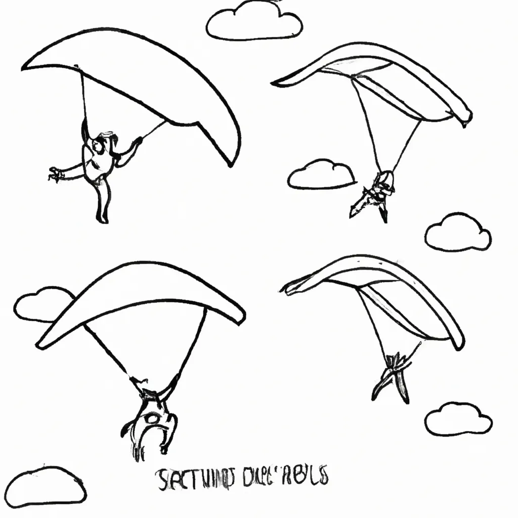 desenhos skydiving imprimir pintar 5 desenhos skydiving imprimir pintar 5