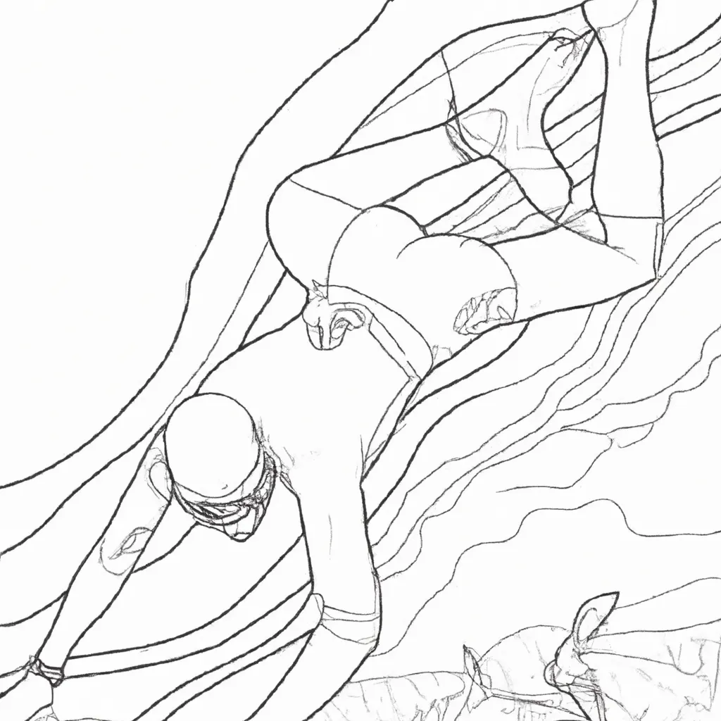 desenhos freediving imprimir pintar mergulho profundo 1