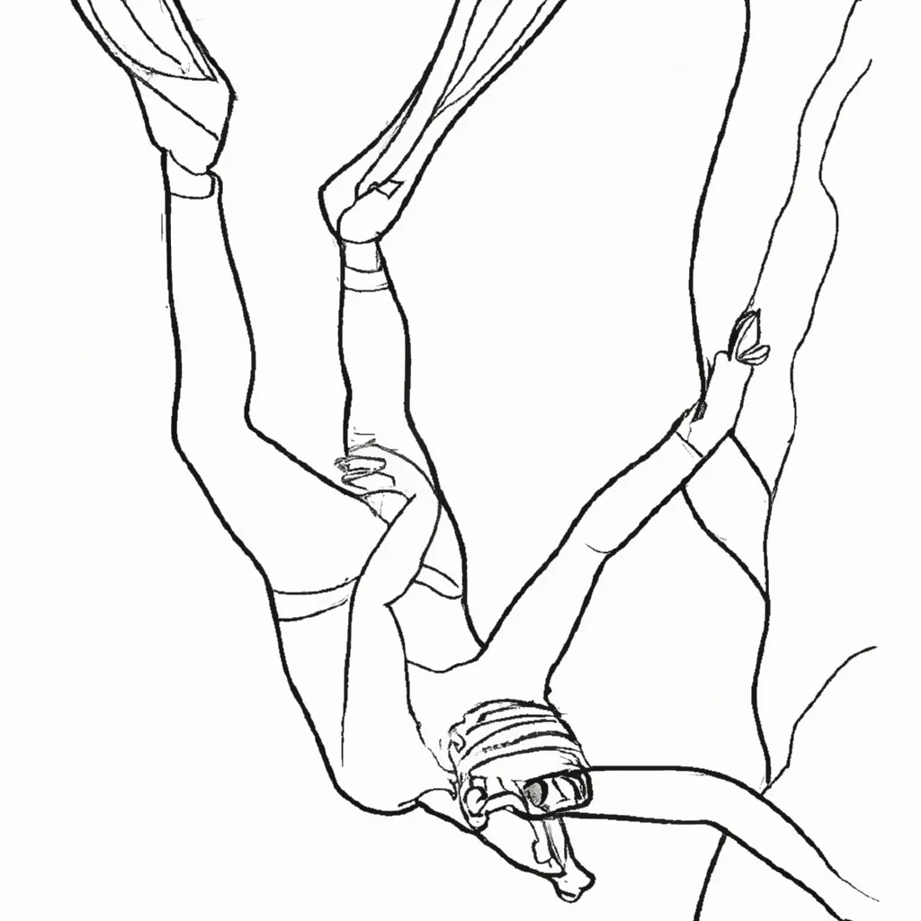desenhos freediving imprimir pintar mergulho profundo 2