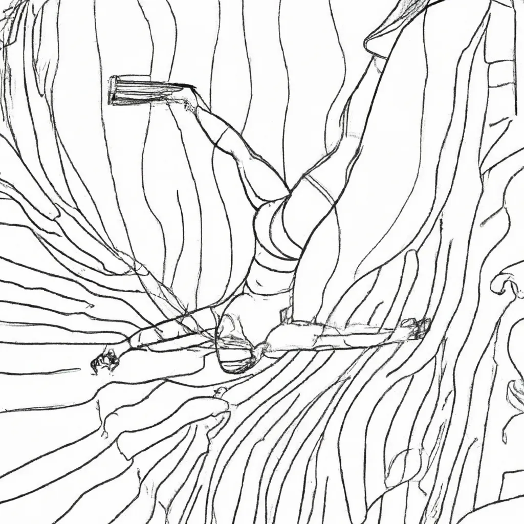 desenhos freediving imprimir pintar mergulho profundo 4