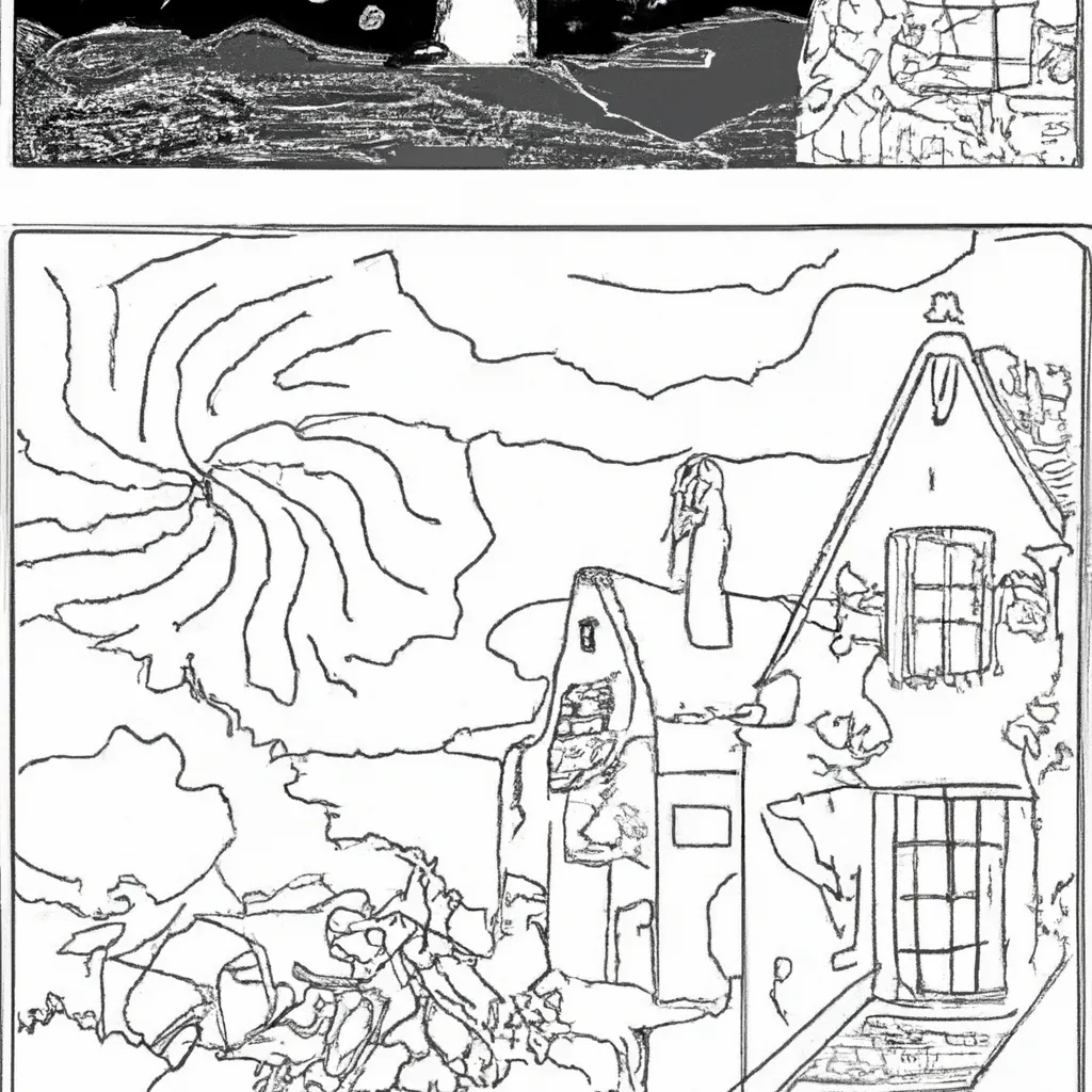 desenhos noite estrelada van gogh imprimir pintar estudo luz cor 4