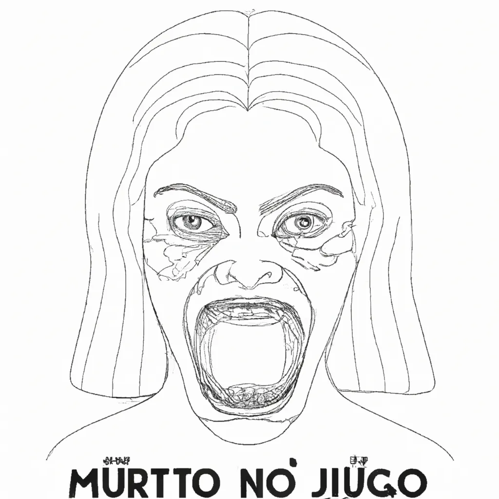 beleza grito munch preto branco desenhos imprimir pintar 4