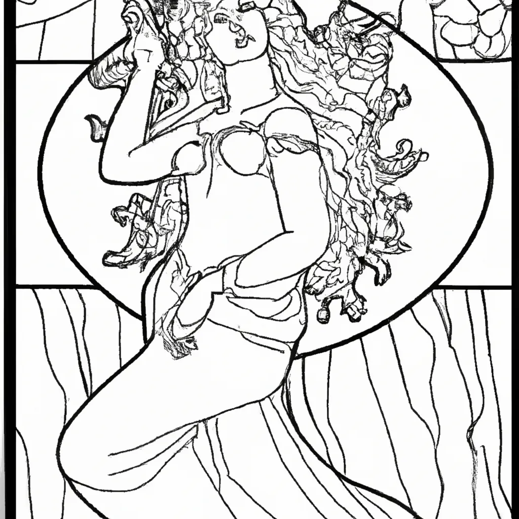 nascimento venus botticelli desenhos imprimir pintar
