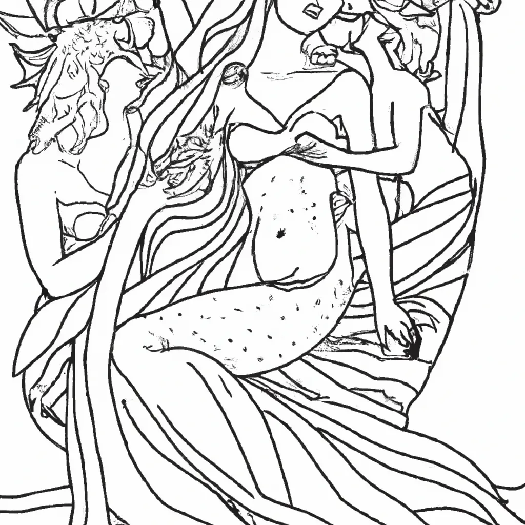 nascimento venus botticelli desenhos imprimir pintar 3