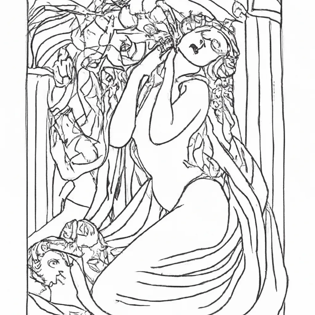 nascimento venus botticelli desenhos imprimir pintar 4
