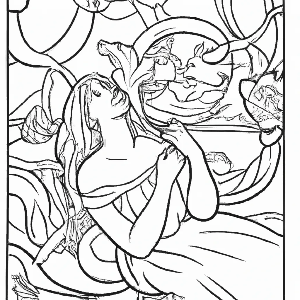 nascimento venus botticelli desenhos imprimir pintar 9