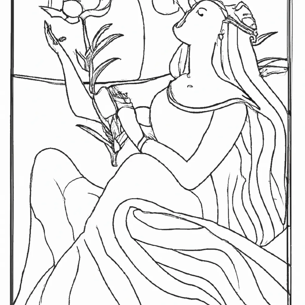nascimento venus botticelli desenhos imprimir pintar 10